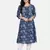 INDIGO HANDBLOCK PRINTED KURTA
