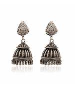 Joypur Wala Oxidised Jhumki Earrings