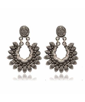 Joypur Wala Silver Drop Earrings 1