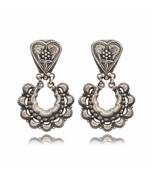 Joypur Wala Peacock Oxidised Earrings