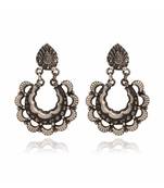 Joypur Wala Silver Oxidised Earrings