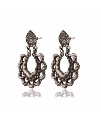 Joypur Wala Silver Oxidised Earrings 2