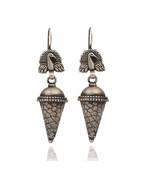 Joypur Wala Peacock Cone Shaped Earrings