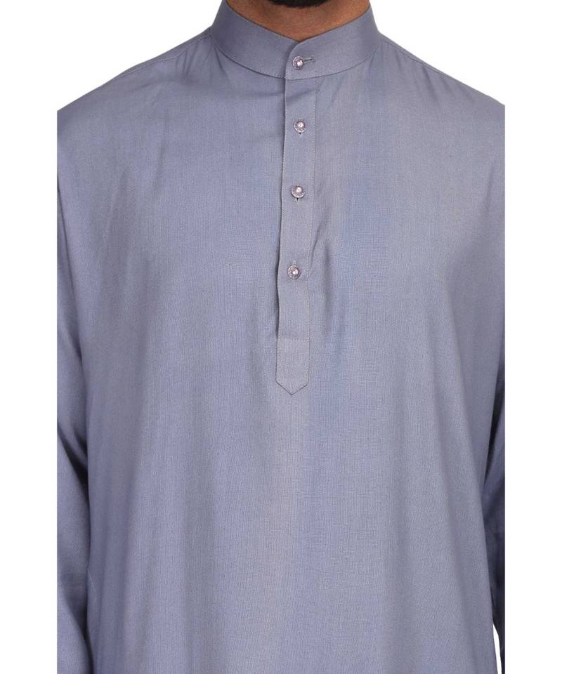 Blue rayon kurta & pajama