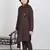 Kids Brown Cotton Blend Kurta Pajama Set For Boys