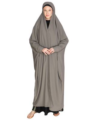 Solid Grey Iraqi Chaddar 1