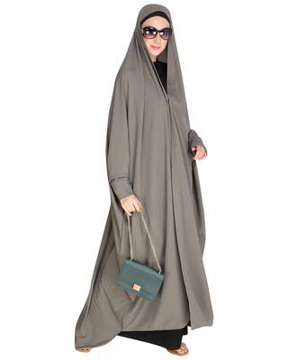 Solid Grey Iraqi Chaddar 2