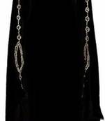 SALE !! Moroccan Islamic Black Kaftan Beach Fancy Modern Floor Length Bell Sleeve For Women Dress
