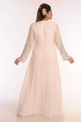 Royal Ethnic Maxi Abaya Moroccan Islamic Kaftan Beach Fancy Modern Floor Length Bell Sleeve For Women Dress 6