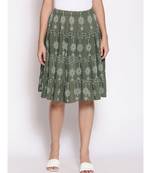 Hazzy Daisy binge Schifly Emb skirt for women