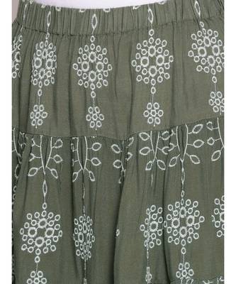Hazzy Daisy binge Schifly Emb skirt for women 4