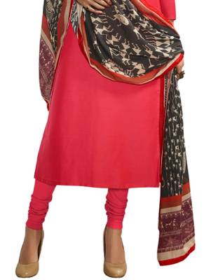 Peach embroidered cotton poly ethnic-kurtis 3