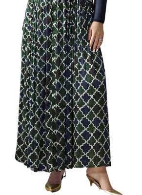 Green embroidered crepe ethnic-kurtis 3