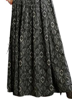 Grey printed cotton poly ethnic-kurtis 3