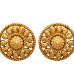 Gold earrings