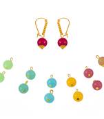 Gold earrings