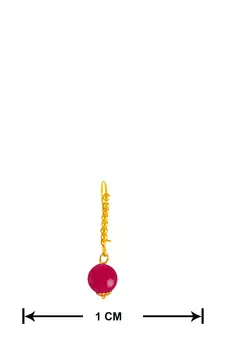 Gold earrings