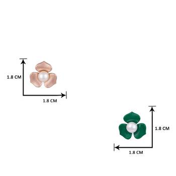 Green earrings 3