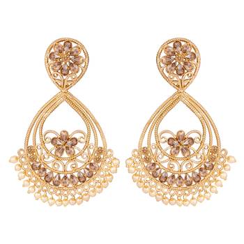 Brown earrings 1