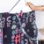 Payal Singhal Purple Ikat Star Print Canvas Tote Bag for Women