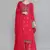 Kvsfab Pink Color rayon Embroidered & sequnis work with gotta patti semi Foil print stitched kurta sets &dupatta