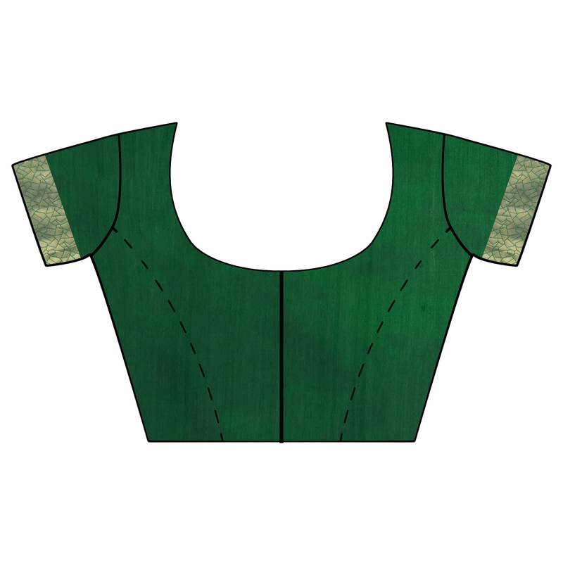 Litchi Silk Rani Color Jacquard Banarasi Saree