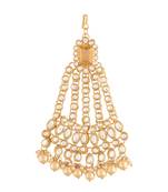Gold studded jewellery Yellow Gold Alloy   Passa