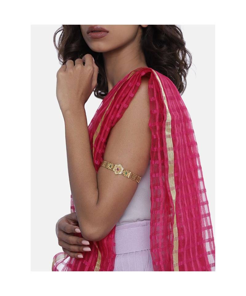 Gold gold plated Yellow Gold Alloy   Bajuband