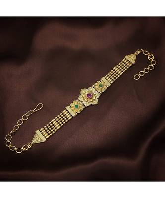 Gold gold plated Yellow Gold Alloy   Bajuband 2