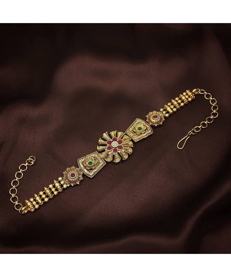 Gold gold plated Yellow Gold Alloy   Bajuband