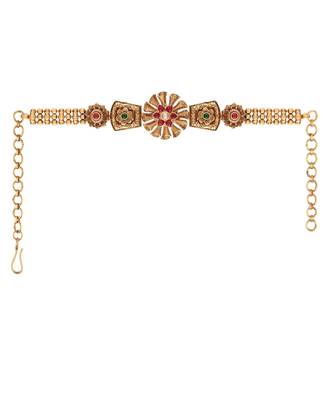Gold gold plated Yellow Gold Alloy   Bajuband 5
