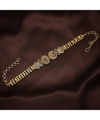 Gold gold plated Yellow Gold Alloy   Bajuband 2