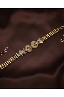 Gold gold plated Yellow Gold Alloy   Bajuband