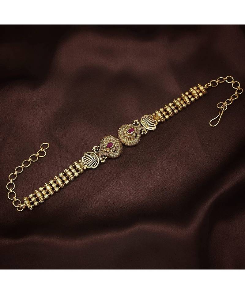 Gold gold plated Yellow Gold Alloy   Bajuband