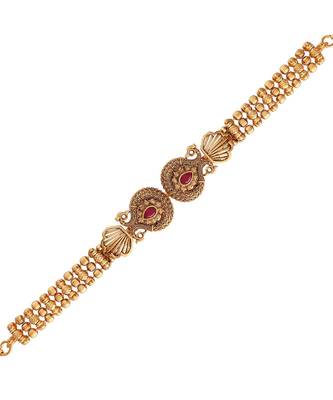 Gold gold plated Yellow Gold Alloy   Bajuband 3
