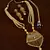 Pearl, Hollow Beads, Kundan and Stone Embellished Necklace SJ31