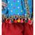 blue Full Sleeve Bandhani Kedia Dhoti Dress For Boys