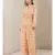 Orange Viscose  printed stitched  Kurta &  pant