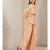 Orange Viscose  printed stitched  Kurta &  pant