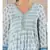 Blue cotton printed stitched  Kurta &  pant &  dupatta