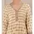 White cotton printed stitched  Kurta &  pant &  dupatta