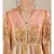 Pink Viscose  printed stitched  kurti