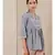 Grey cotton embroidered stitched  kurti