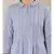 Blue cotton embroidered stitched  kurti
