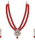 Red crystal necklaces