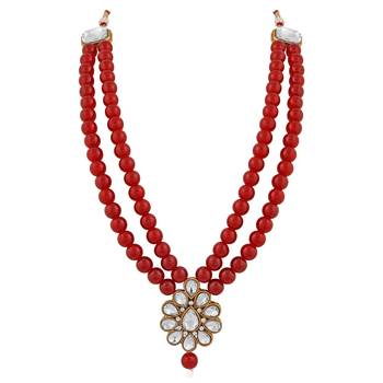 Red crystal necklaces 2