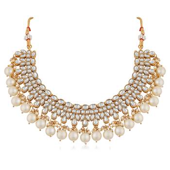 White crystal necklaces 2