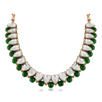 Green crystal necklaces 4