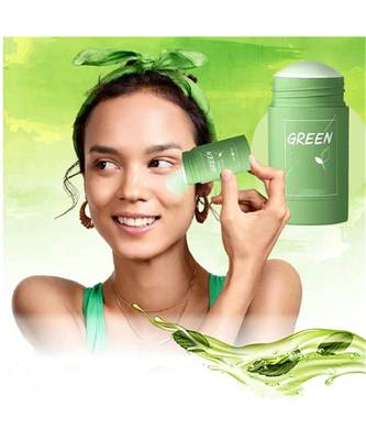 Favon Green Tea Oil Control Cleaning Purifying Stick Mask 2