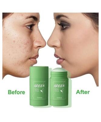 Favon Green Tea Oil Control Cleaning Purifying Stick Mask 4